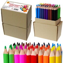 Zestaw Stolikowy Kredek Trójkątnych Jumbo 60 Szt Nr