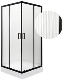 Kabina natryskowa 90x90x205 cm/ 6mm z brodzikiem ,