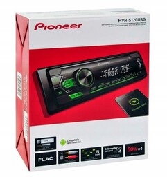 Pioneer MVH-S120UBG Flac Aux Usb Android radio samochodowe