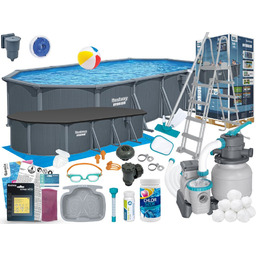 Basen Bestway 732x366x132 Ogrodowy Stelażowy 561CW 21w1