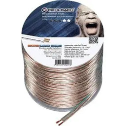 Oehlbach Speaker Wire SP-7 (205) 2x0,75mm 30m Transparent