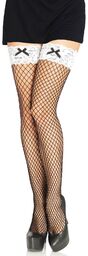 Leg Avenue Industrial Net Thigh Highs 9316 Black