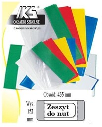 Zestaw okładek na zeszyt do nut, 50 sztuk,