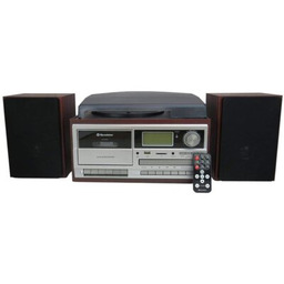 ROADSTAR Gramofon HIF-8892D Bluetooth USB Drewno