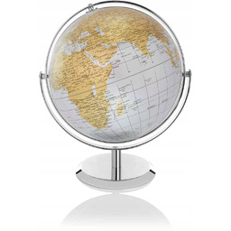 Globus Fizyczny Szkolny 20cm Po Angielsku Mapa Dekoracyjny
