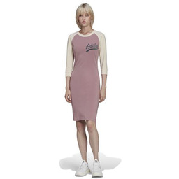 Sukienka damska adidas HD9786 DRESS Różowa