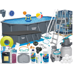 Basen Bestway 732x366x132 Ogrodowy Stelażowy 561CW 24w1