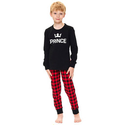 Chłopięca piżama Prince czarna