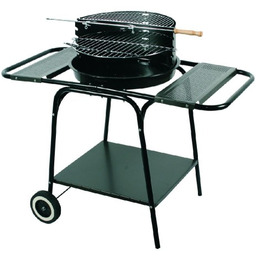 MASTER GRILL OKRĄGŁY RUCHOMY Z DWIEMA PÓŁKAMI MG906