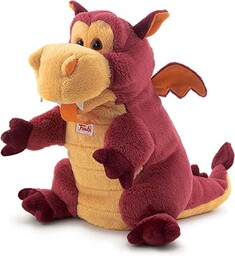 Trudi, Dragon Puppet: plush dragon puppet, Christmas, baby