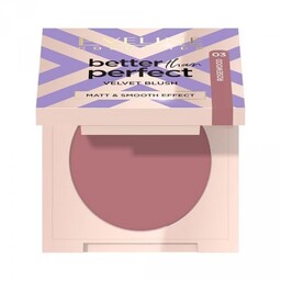 EVELINE Róż prasowany Better Than Perfect Velvet Blush