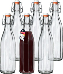 Szklana butelka Tore z korkiem na oliwę 0,75L