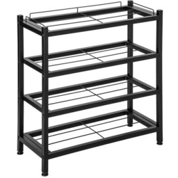 LOFTINSPIRED Półka na buty Viena 4 Czarny Zyskaj