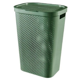 CURVER Kosz na pranie Infinity Recycled 60L Zielony