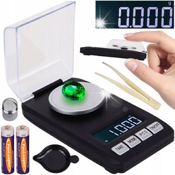 WAGA JUBILERSKA ELEKTRONICZNA 0.001- 20g WAGI LCD PRZENOŚNA