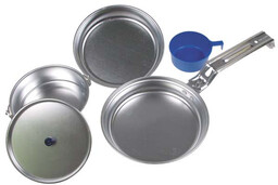 Menażka MFH - aluminiowy zestaw kampingowy (33353)