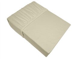 Greno Prześcieradło jersey 120x200 kość słoniowa z gumką
