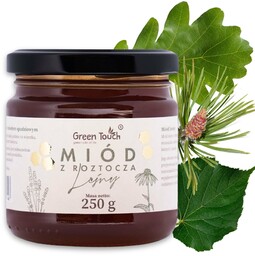 Miód leśny nektarowo spadziowy 250 g spadź liściasta