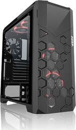 AZZA Storm 6000B Full-Tower Czarne etui na komputer