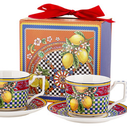 2 szt Filiżanka porcelanowa zestaw filiżanek w pudełku