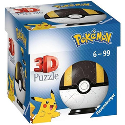 Puzzle 3D Kula: Pokemon czarna