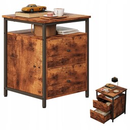 Szafka Nocna Stolik Do Sypialni Salonu Szuflady Loft