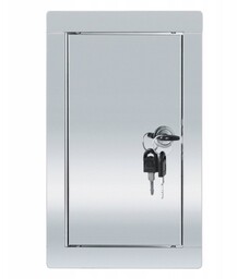 Drzwiczki Rewizyjne Metalowe Zamek 15X25