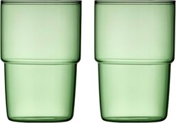 Lyngby Glas Szklanka 40 cl zielona