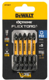 DEWALT Zestaw Bitów Udarowych Torsion PZ2 EXTREME FLEXTORQ