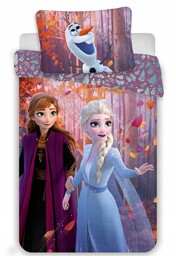 Pościel Dziecięca Frozen 140x200cm Kraina Lodu Disney Elsa