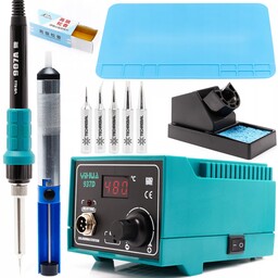 Stacja Lutownicza Lutownica Grotowa Yihua 937D Led Zestaw