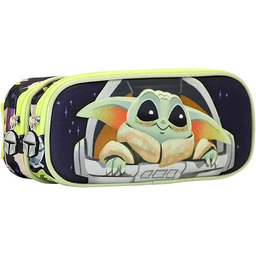 The Mandalorian Tour -Piórnik Podwójny 3D, Wielokolorowy, 22