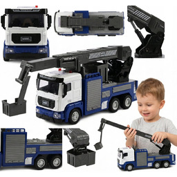 CIĘŻARÓWKA PODNOŚNIK KOSZOWY DŹWIG BUDOWLANY SAMOCHÓD AUTO ŚWIATŁO