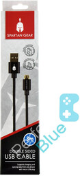 Kabel ładujący kontrolery 3m / pozłacany / PS4