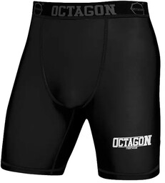 Octagon Spodenki Kompresyjne Vale Tudo Fight Wear black/white