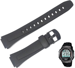 Pasek do zegarka Casio W-734 czarny 10392869