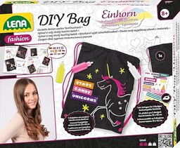 Lena 42607 zestaw do majsterkowania DIY plecak jednorożec,