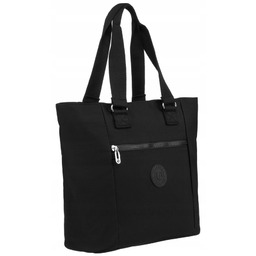Nylonowy, pojemny shopper damski - Peterson