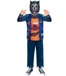 Strój dziecko Wilkołak halloween Wilk 6-8 lat