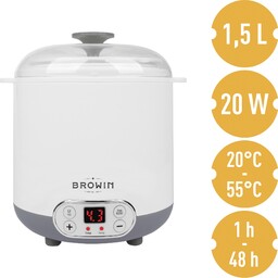 Sero jogurtownica z termostatem 1,5 L domowy ser