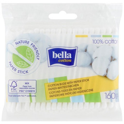 Bella Cotton patyczki higieniczne, 160 szt