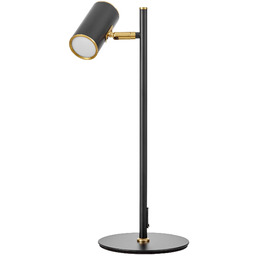 LAMPA BIURKOWA CZARNA-MOSIĘŻNA MIRA