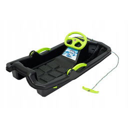 Bobslej ślizg z hamulcem sanki z Kierownicą Hamulcami