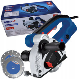 Dedra Bruzdownica Elektryczna 1500W Betonu Frezarka 2 Tarcze