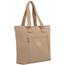 Nylonowy, pojemny shopper damski - Peterson