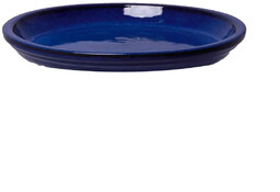 Podstawka ceramiczna szkliwiona GS B 23/3 niebieski morski