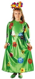Strój dla dzieci, Pani Wiosna, rozmiar 104