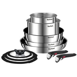 TEFAL Zestaw patelni Ingenio Emotion L897AS74 (10 elementów)