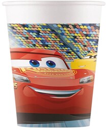 Kubeczki urodzinowe Cars 3 - 200 ml -
