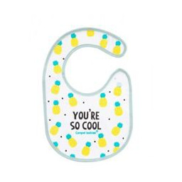 CANPOL BABIES Śliniak nieprzemakalny z frotte SO COOL